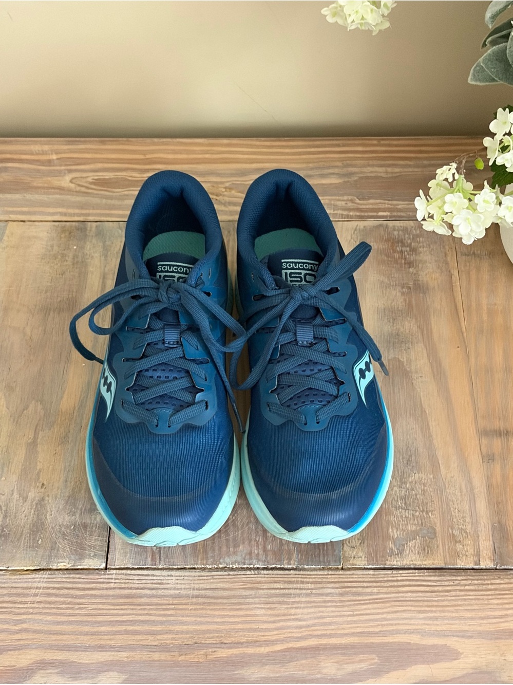 Saucony Teal & Aqua ISO 2 Running Shoes 🏃‍♀️